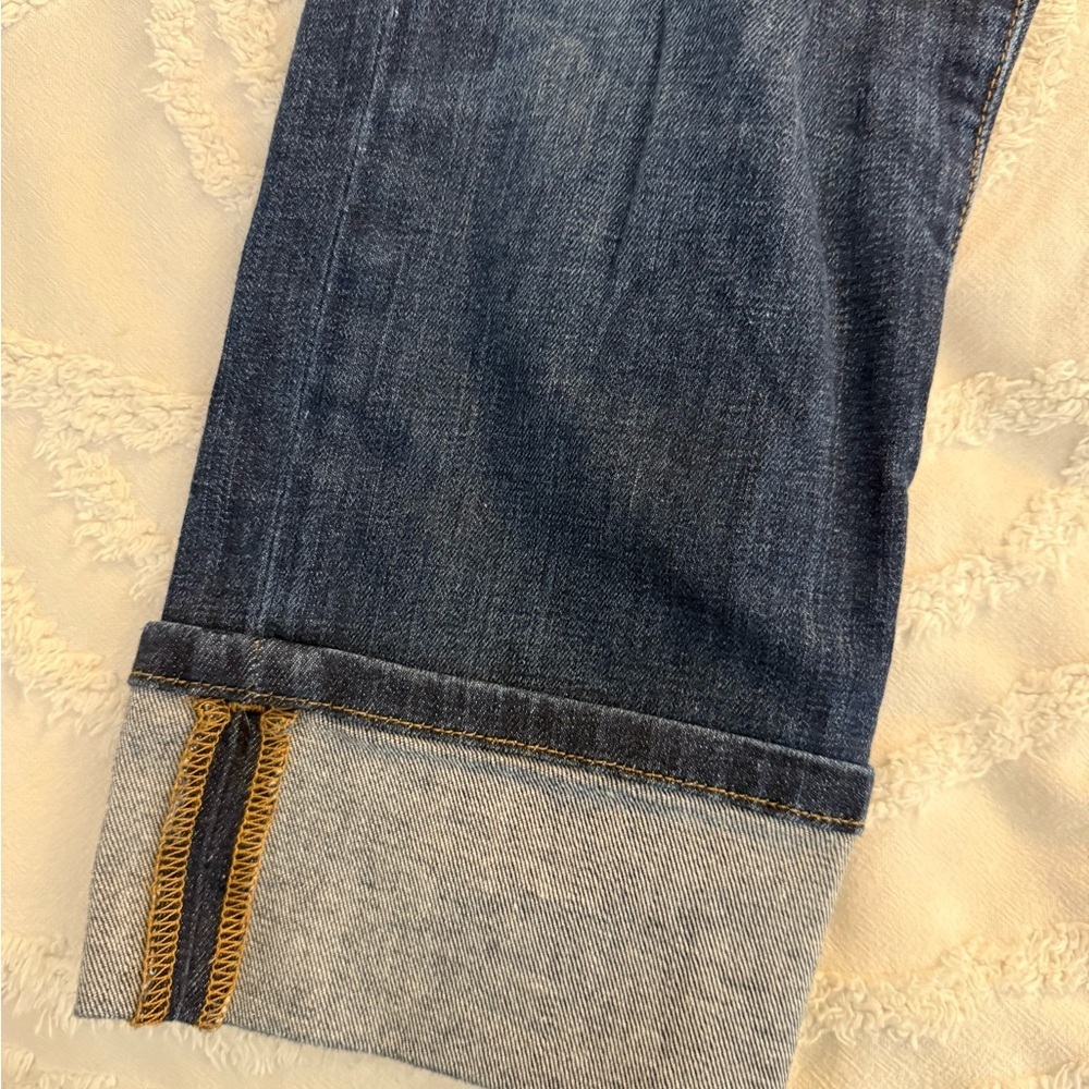 Joe's Jeans Dark Blue Ankle Cropped - Picture 6 of 10